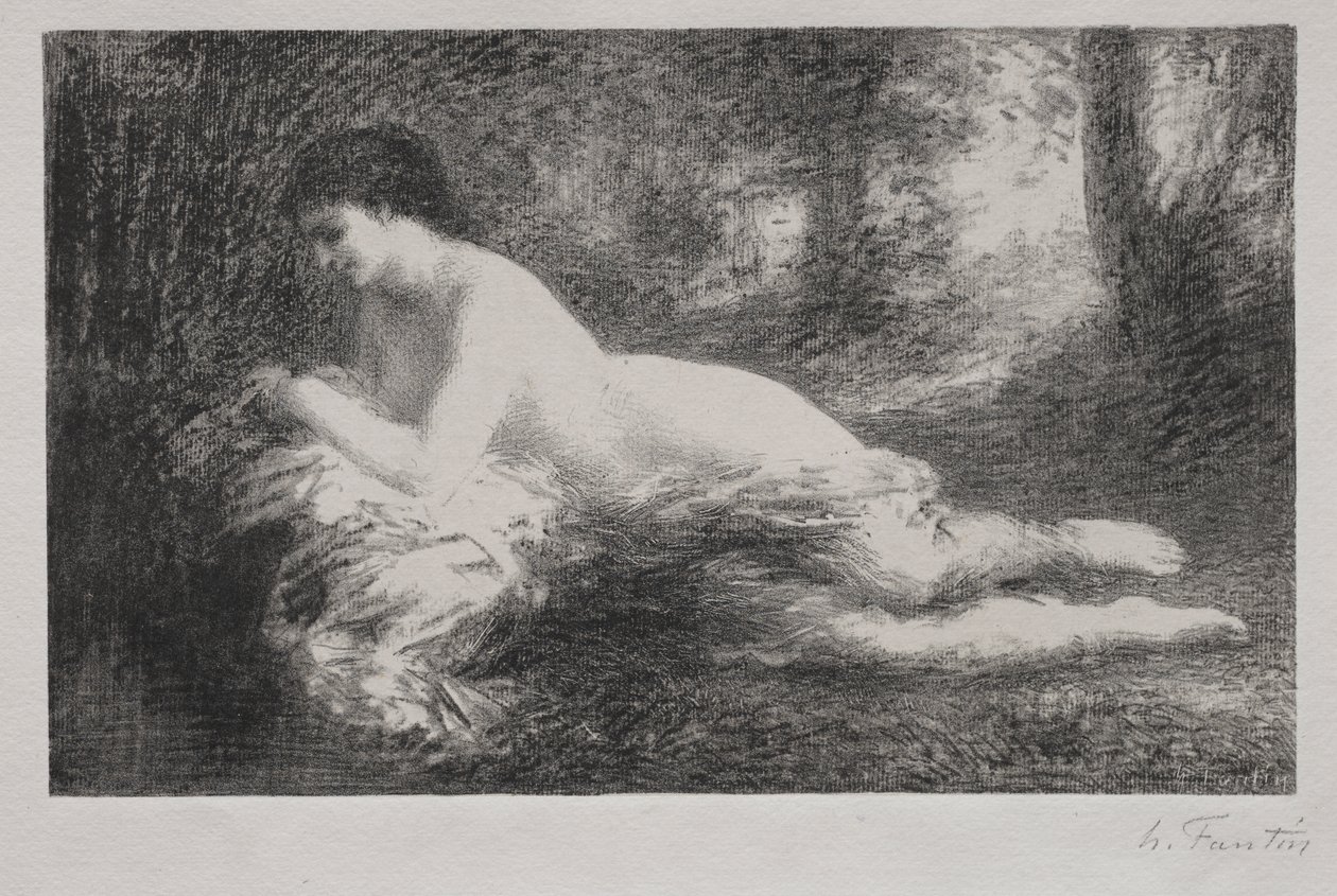 Dagdröm av Ignace Henri Jean Fantin Latour