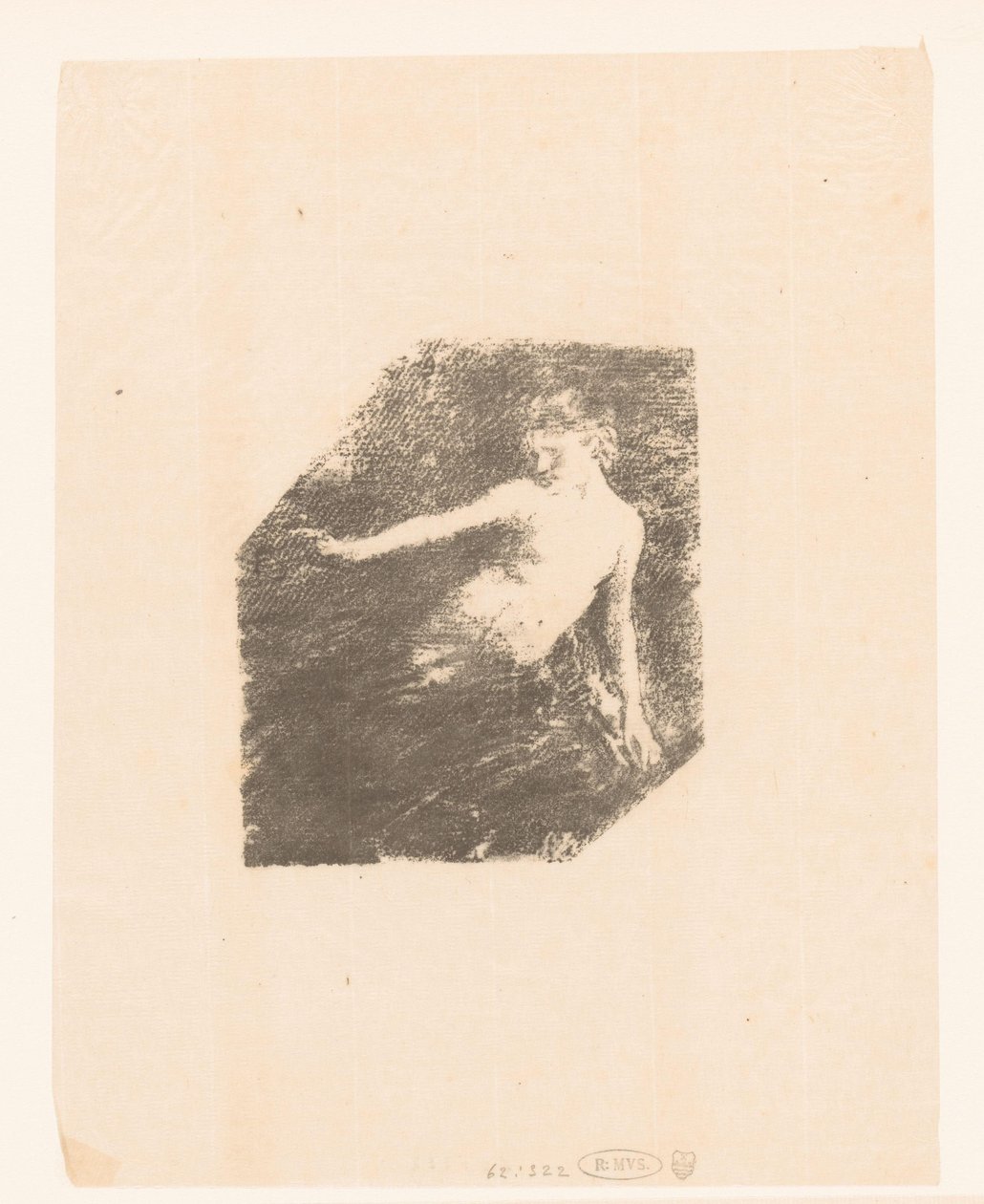 Studie av en naken kvinna av Ignace Henri Jean Fantin Latour