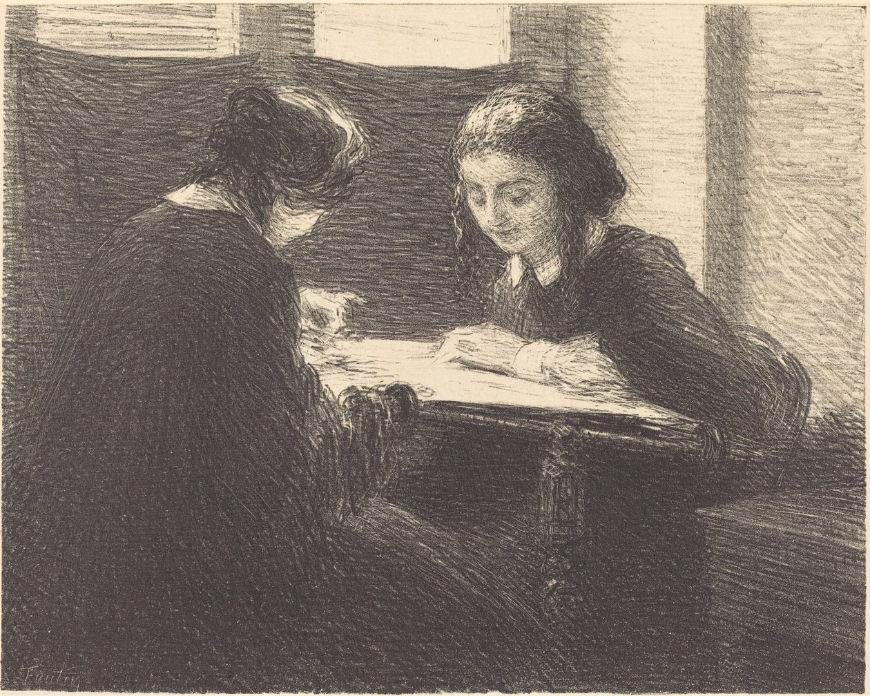 Brodörerna av Ignace Henri Jean Fantin Latour