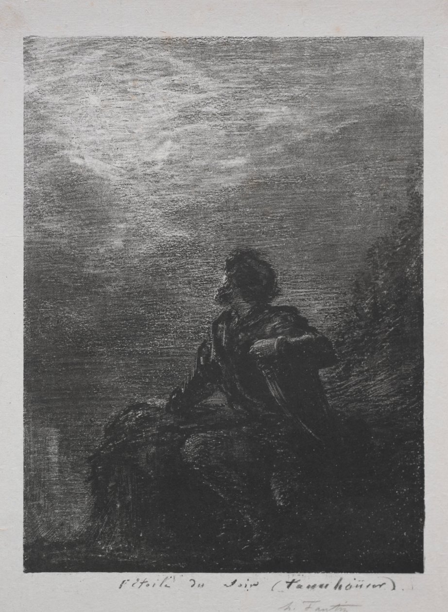 Aftonstjärnan av Ignace Henri Jean Fantin Latour