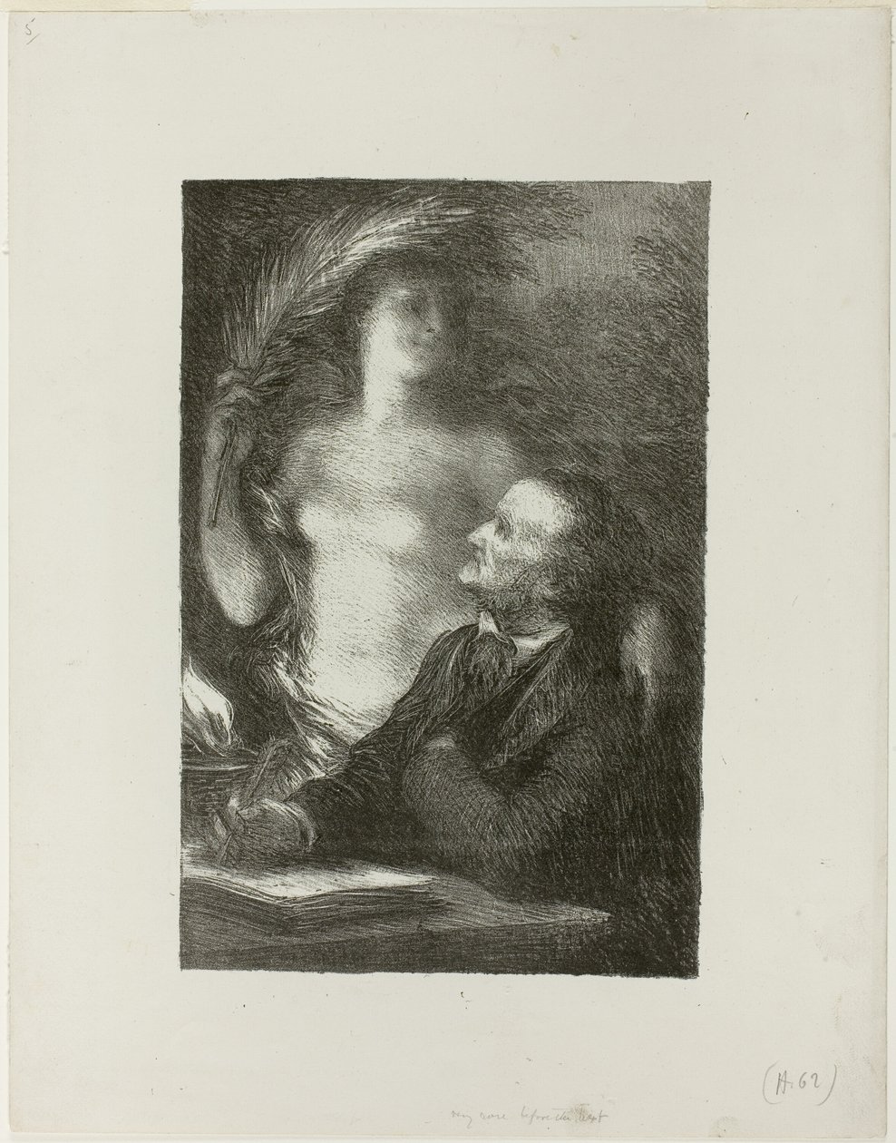 Musan av Ignace Henri Jean Fantin Latour