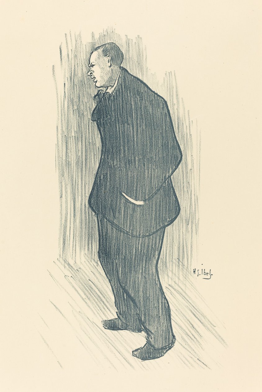 Skådespelare av Henri Gabriel Ibels