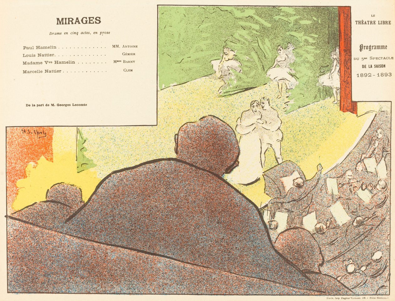Mirages av Henri Gabriel Ibels
