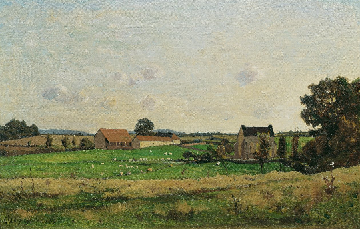 The Estate of Saulce (Inst. Gonne) av Henri Joseph Harpignies