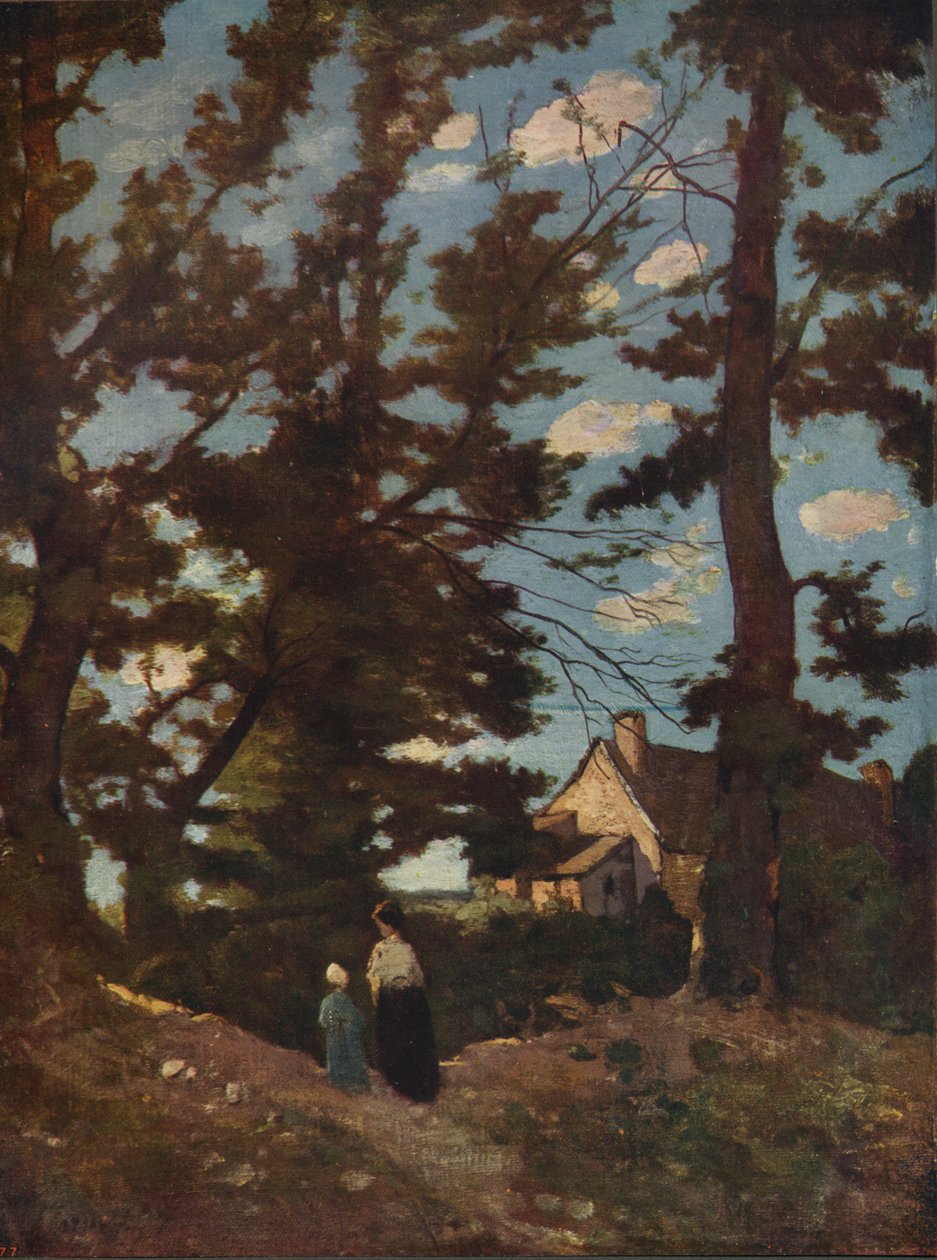 Ett landskap, c1915 av Henri Joseph Harpignies