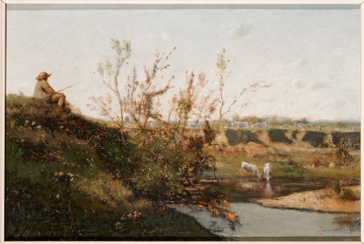 Bevattningsplatsen av Henri Joseph Harpignies