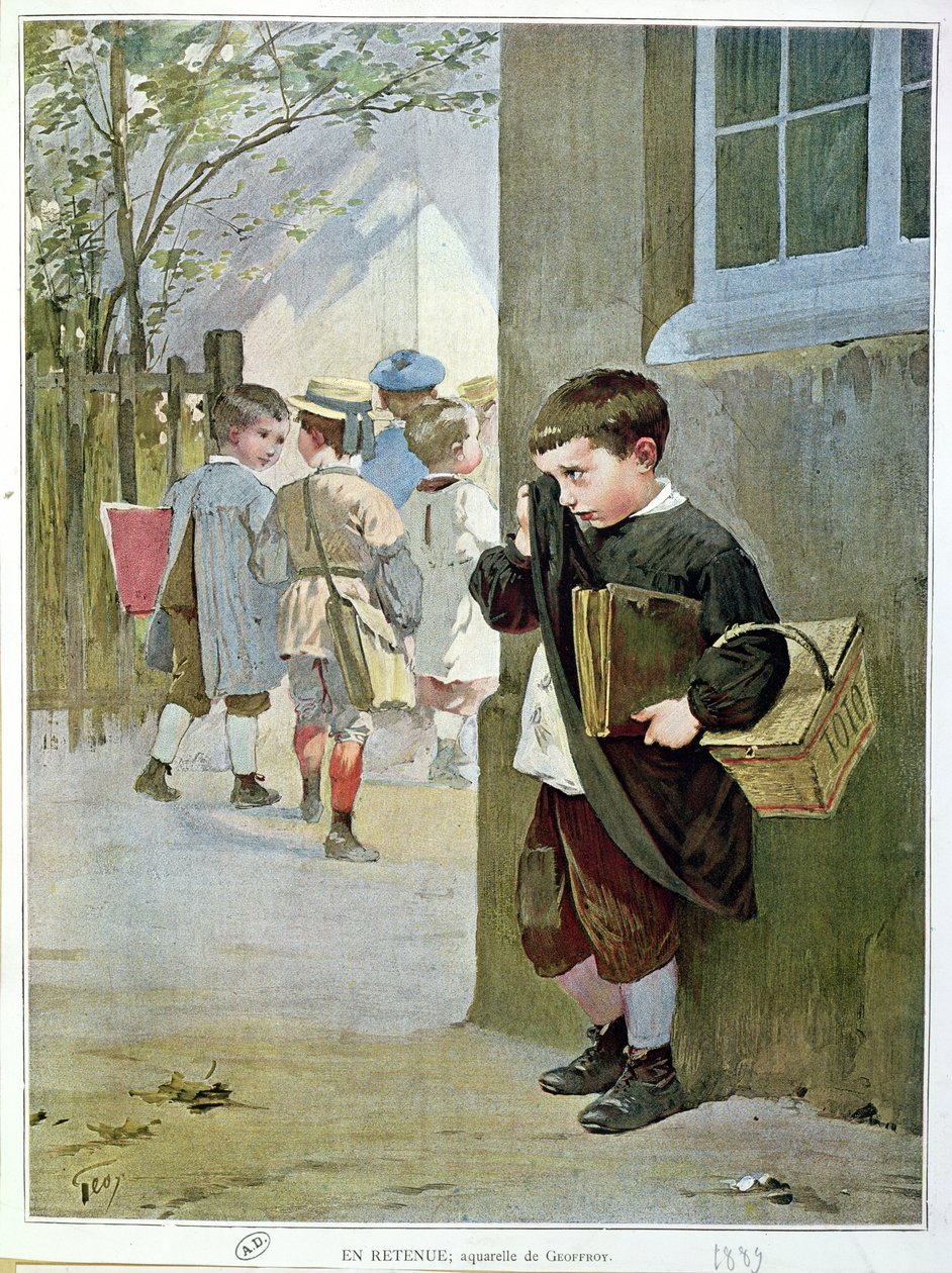 I förvar, 1889 av Henri Jules Jean Geoffroy