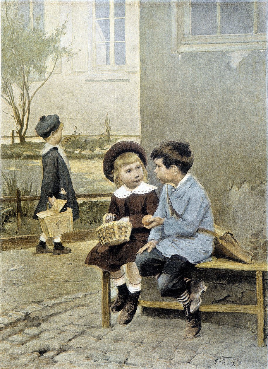Skola: gratis utbyte - Geoffroy av Henri Jules Jean Geoffroy