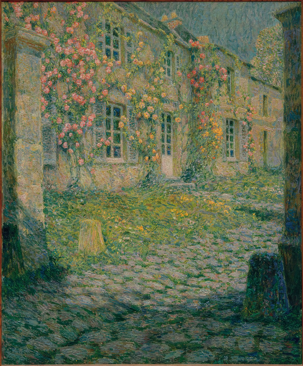 Rosornas hus, Versailles av Henri Le Sidaner