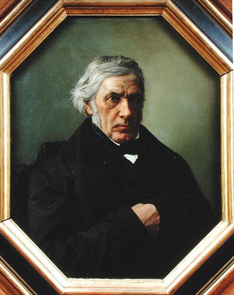 Porträtt av Victor Cousin (1792-1867) av Henri Lehmann