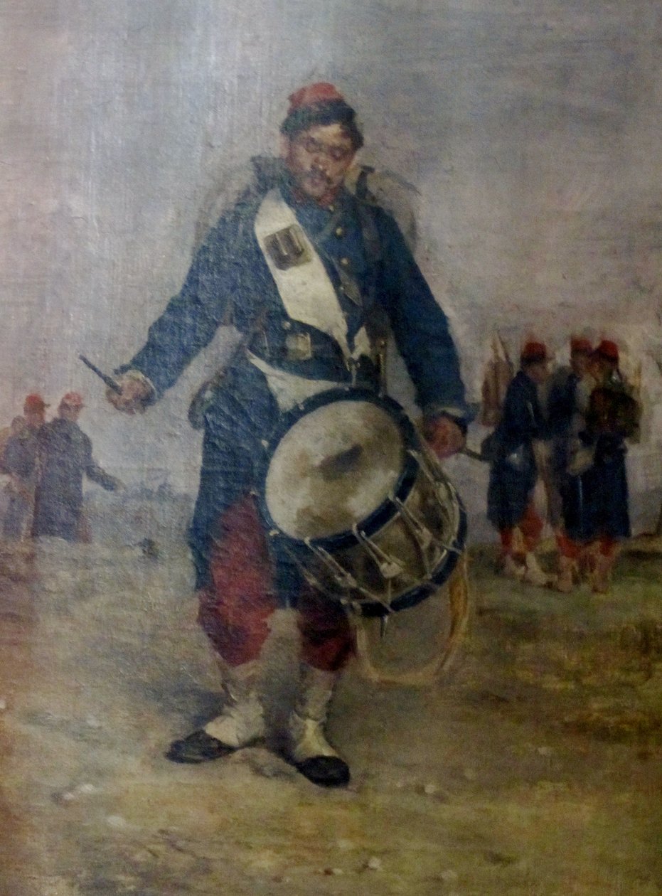 Franska:  Le Tambour av Henri Louis Dupray