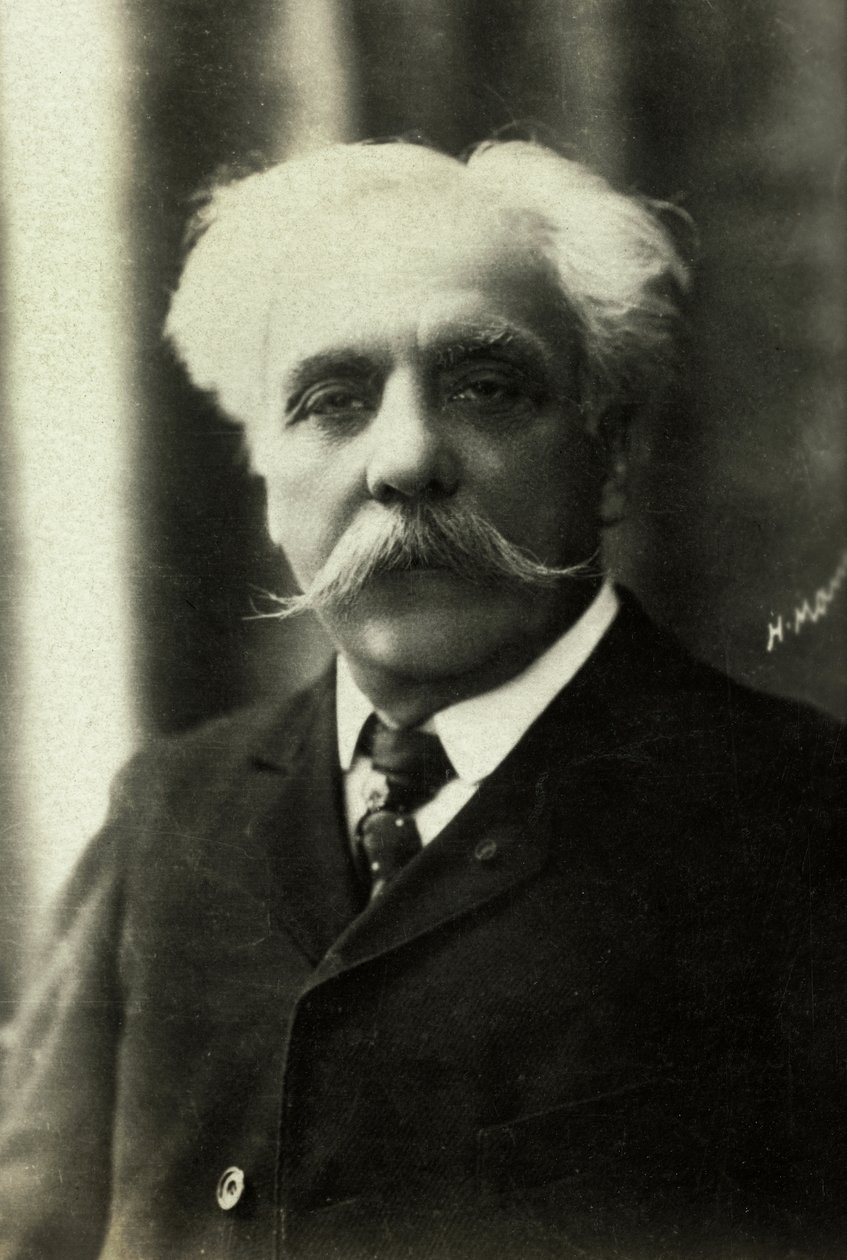 Porträtt av Gabriel Faure (foto) av Henri Manuel