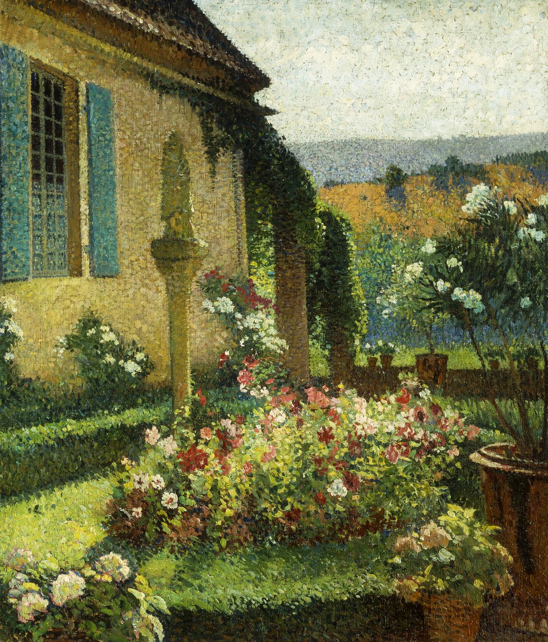 Konstnärens trädgård; Konstnärens trädgård, av Henri Martin
