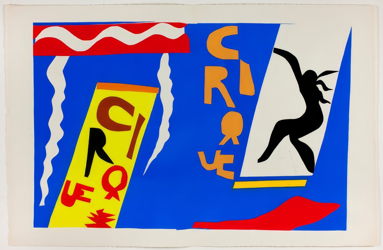 Circus, från Jazz av Henri Matisse