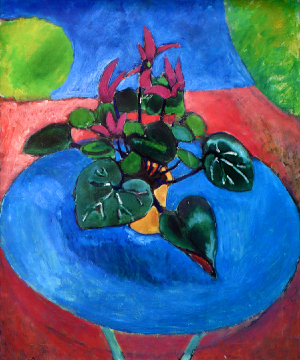 Lila cyklamen av Henri Matisse