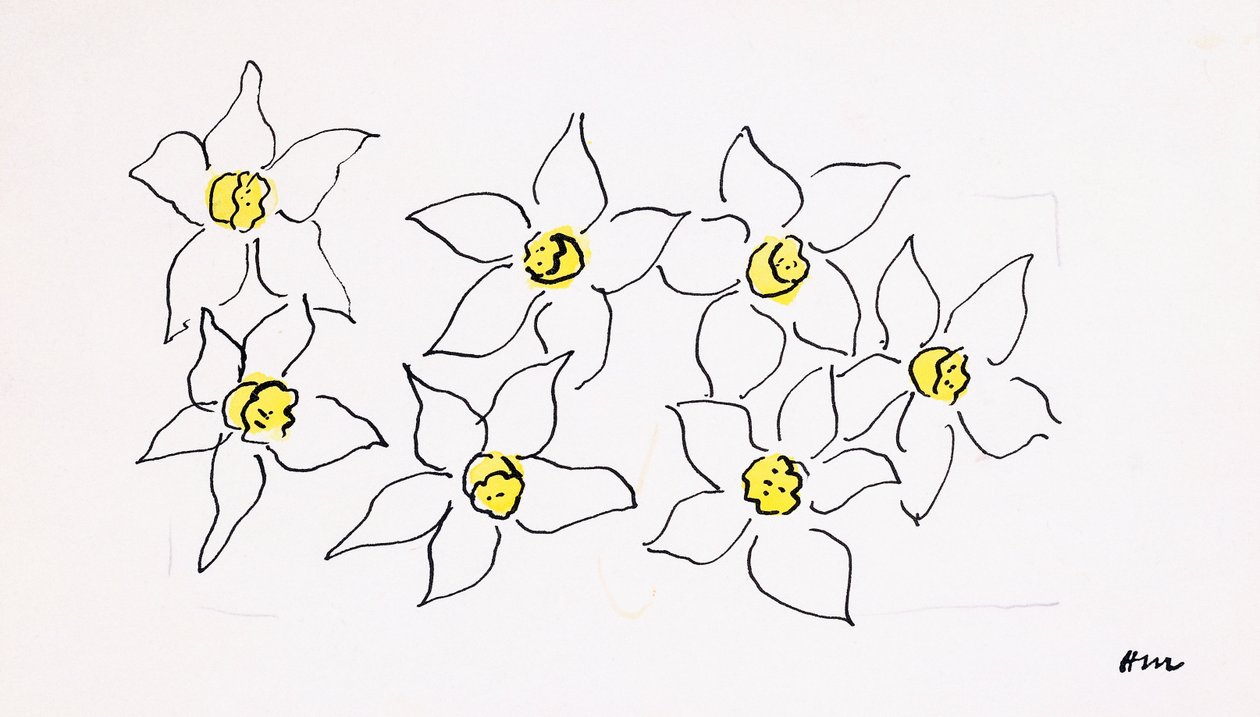 Påskliljor av Henri Matisse