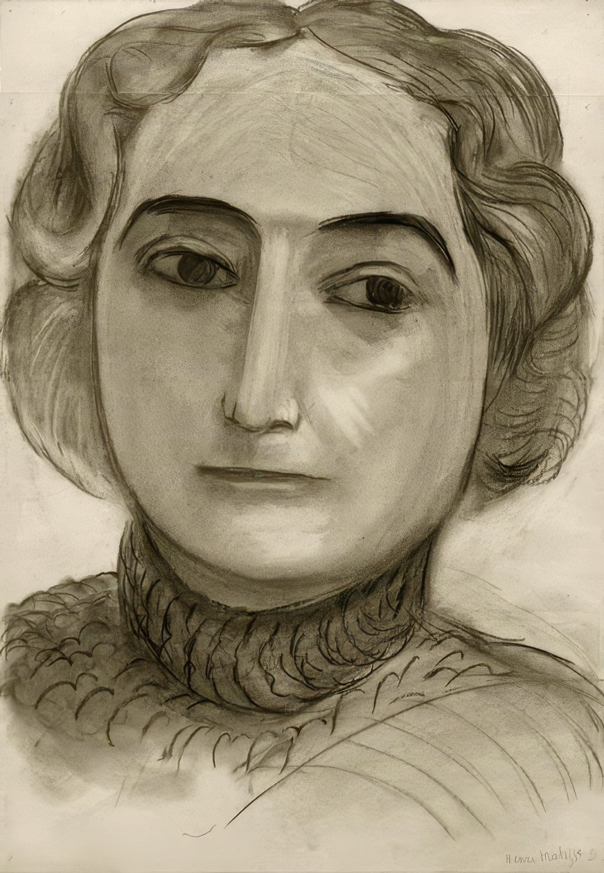 Dr Claribel Cone av Henri Matisse