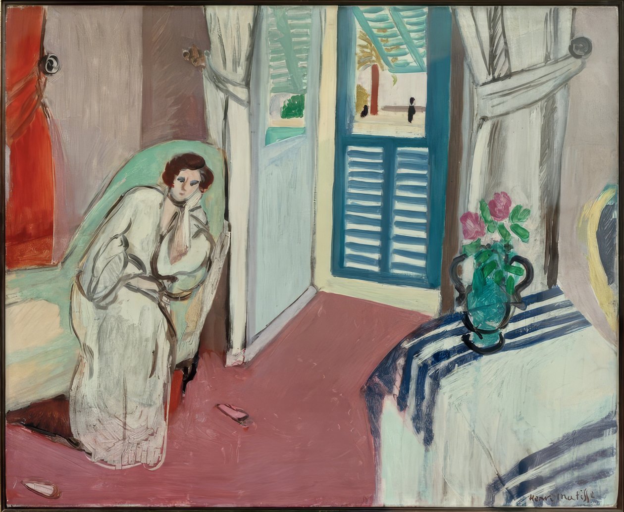 Kvinna på soffa av Henri Matisse