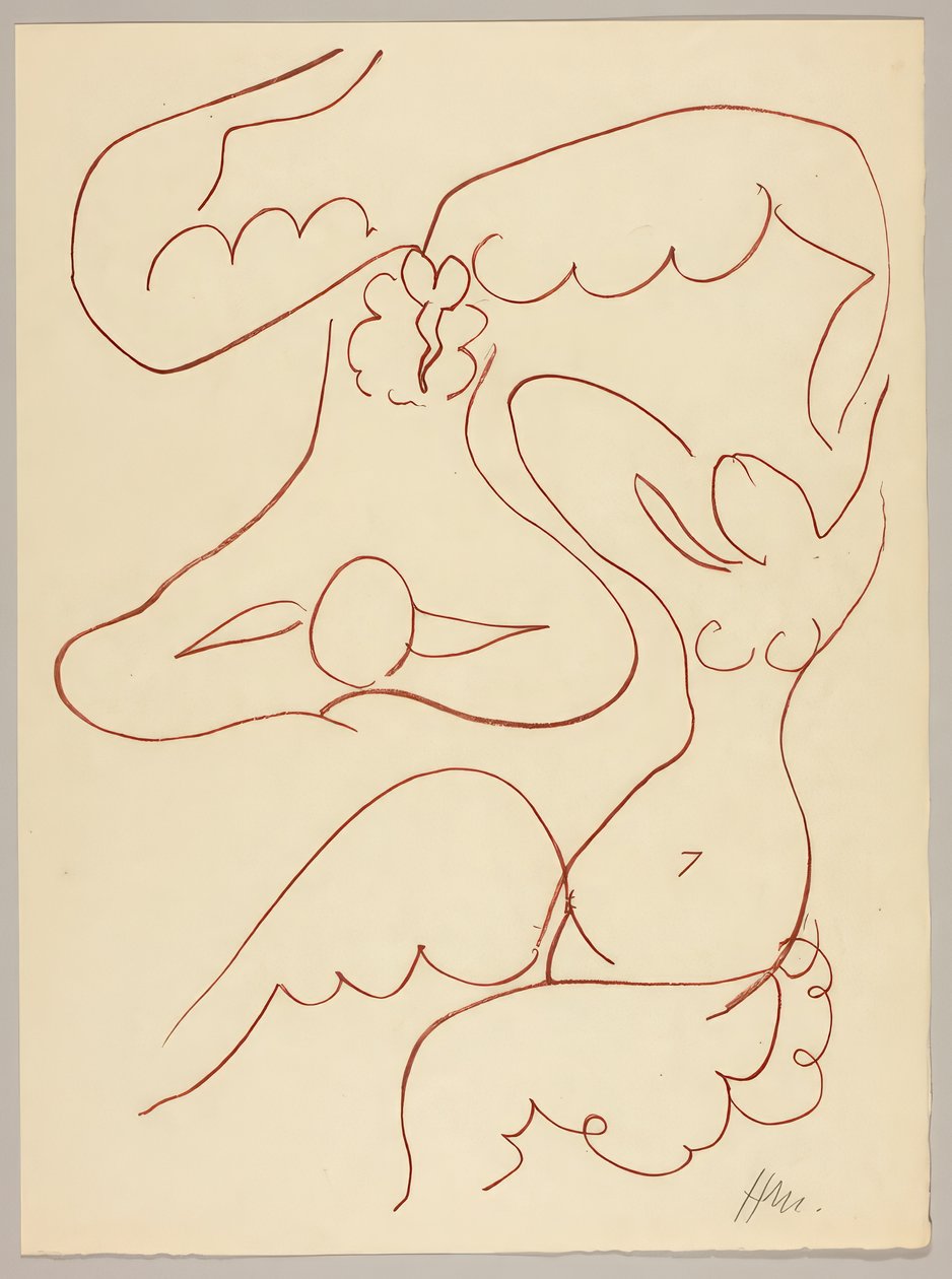 Ett urval av Ronsards Amours av Henri Matisse