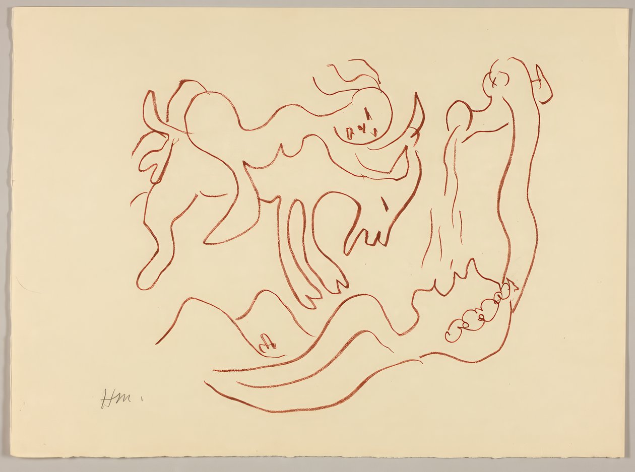 Ett urval av Ronsards Amours av Henri Matisse