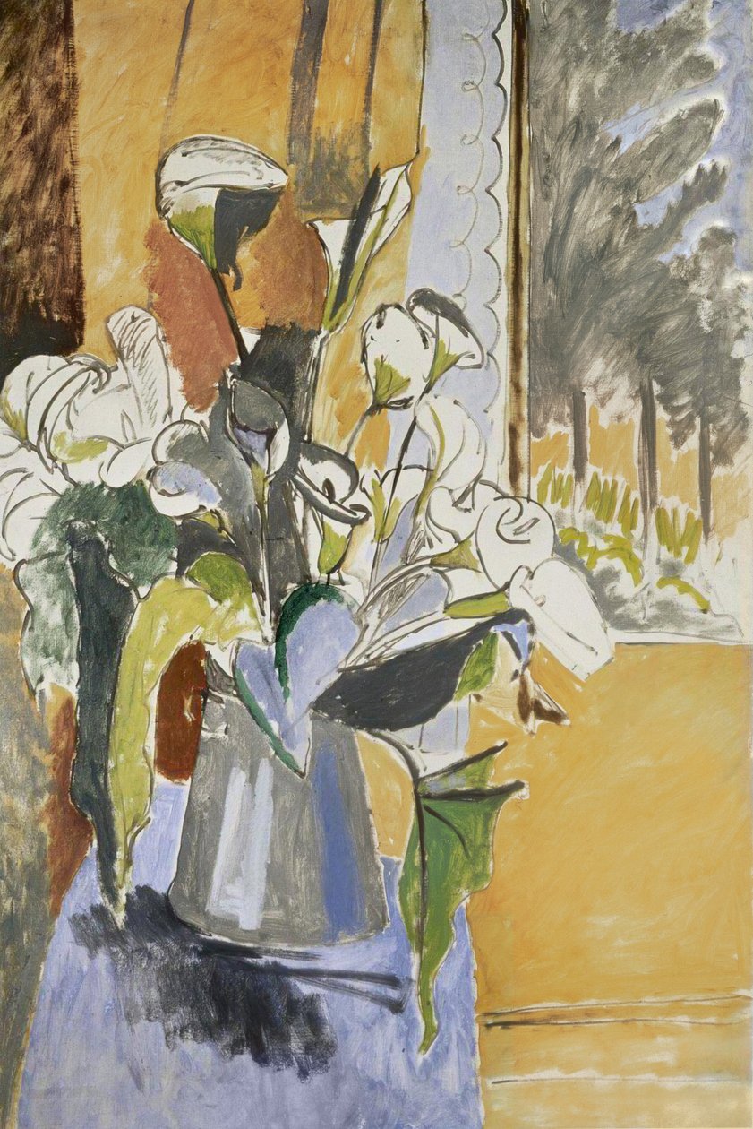Blommor på fönsterbrädan av Henri Matisse