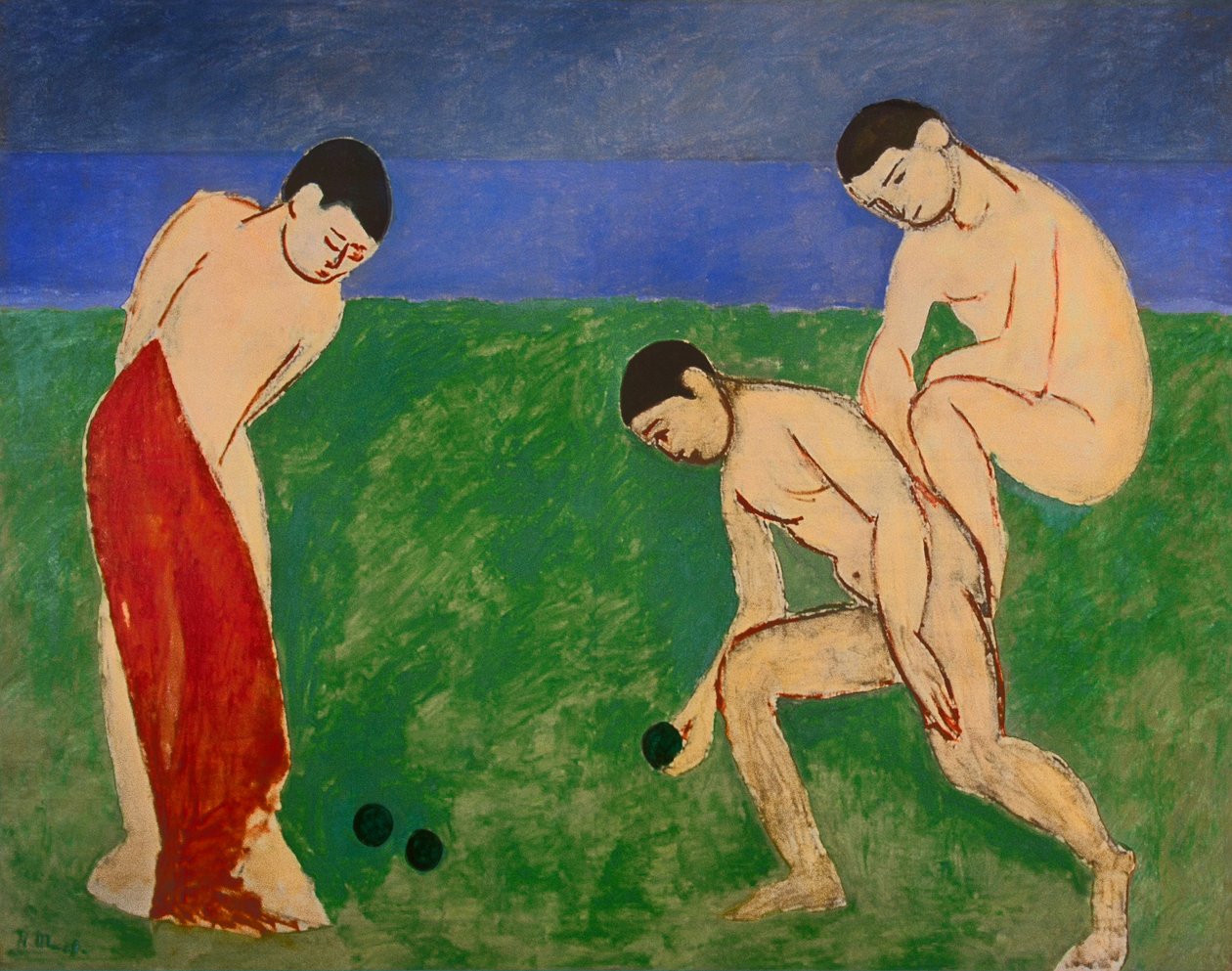 Spelet om skålarna av Henri Matisse