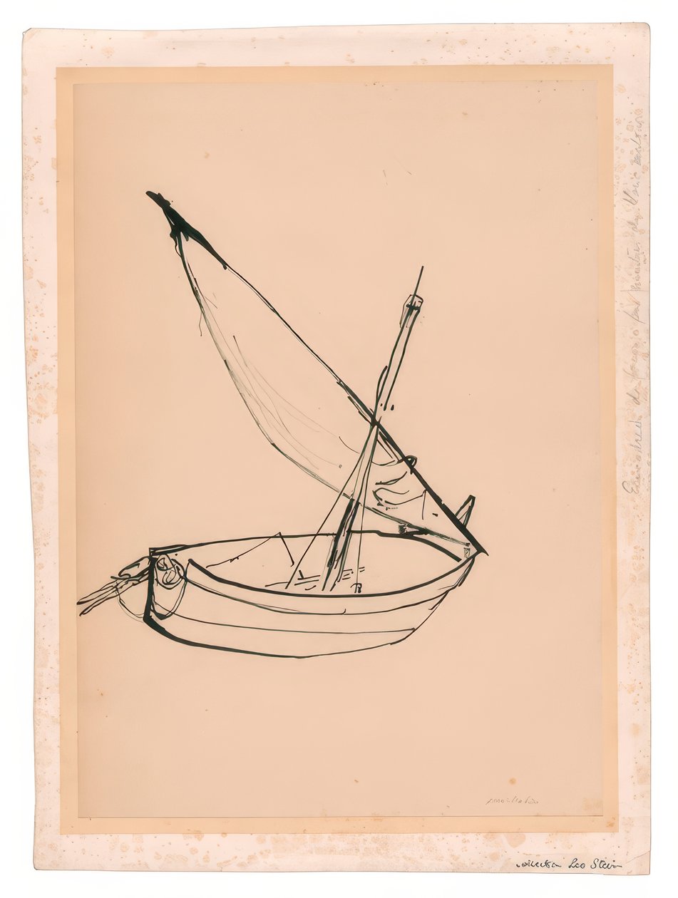 Fiskebåt på grund av Henri Matisse