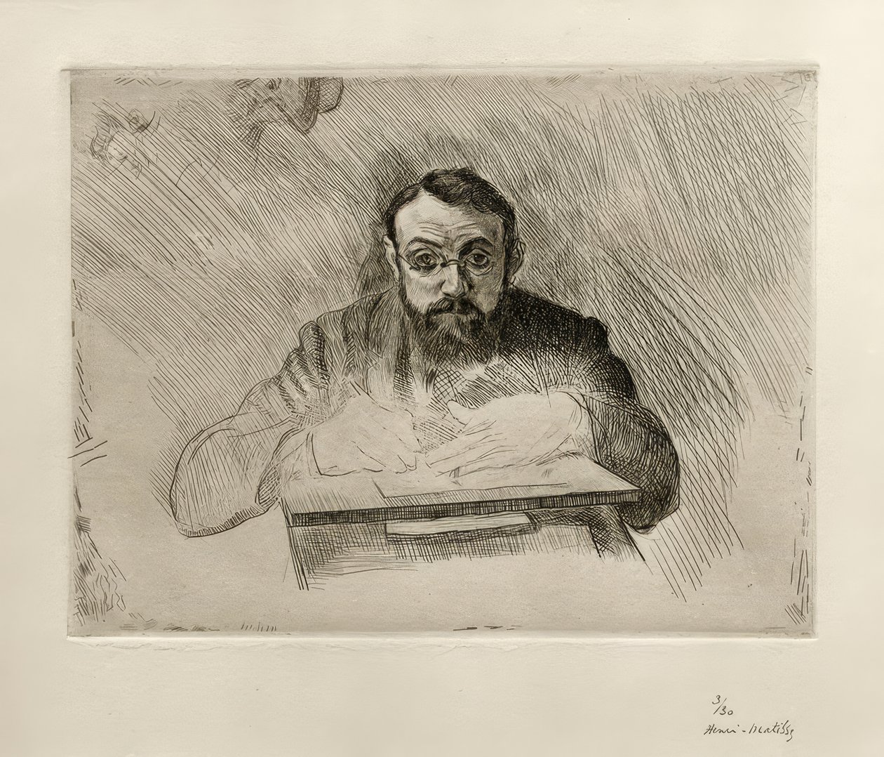 Henri Matisse gravyr av Henri Matisse