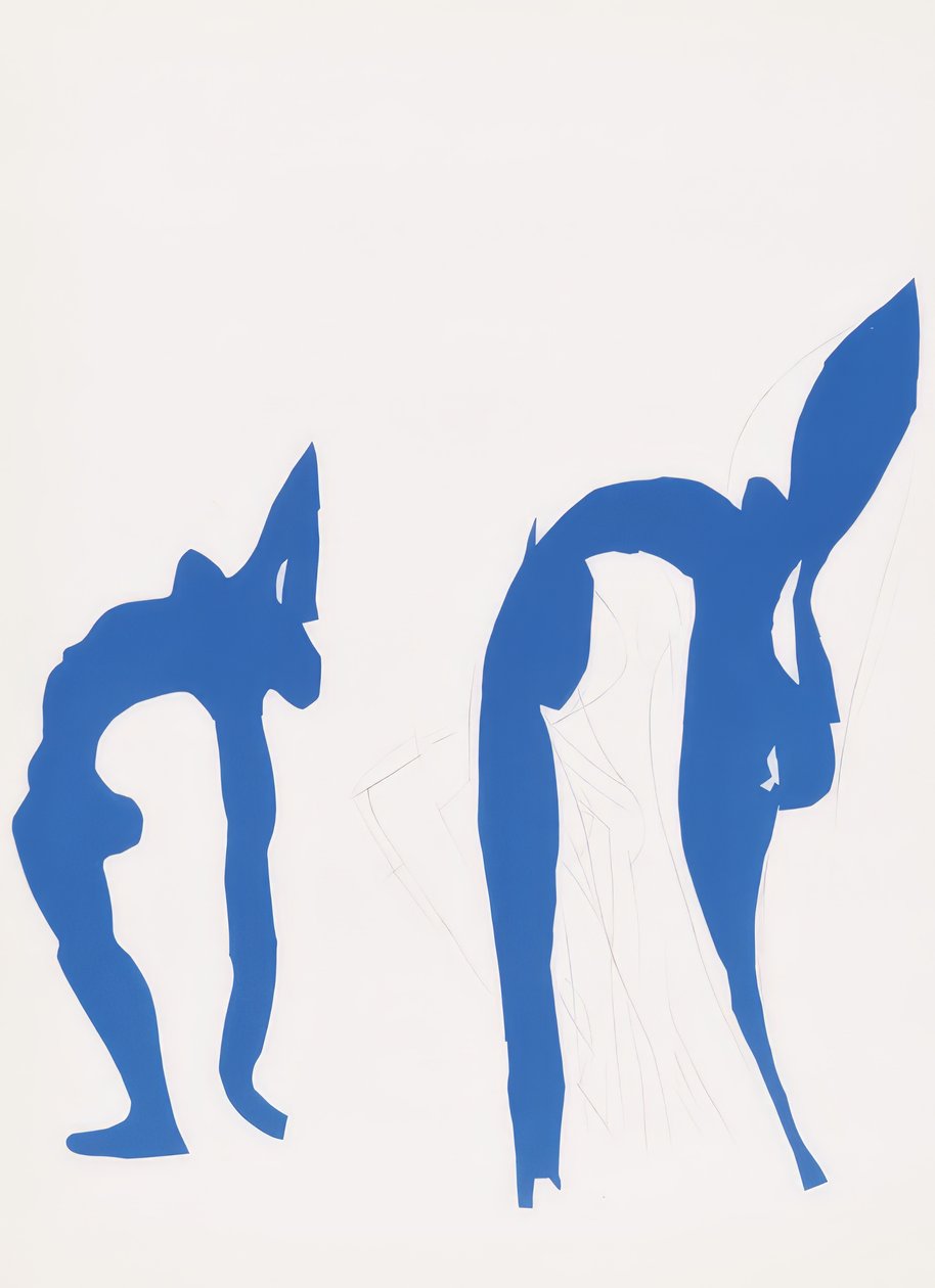 Sammanställning av åtta färglitografier av Henri Matisse