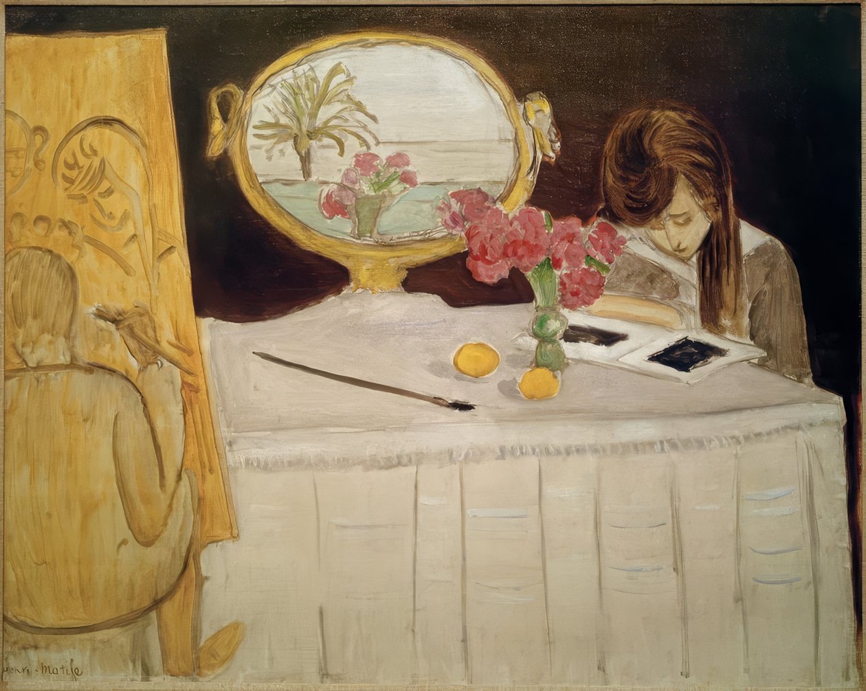 Målningssessionen av Henri Matisse