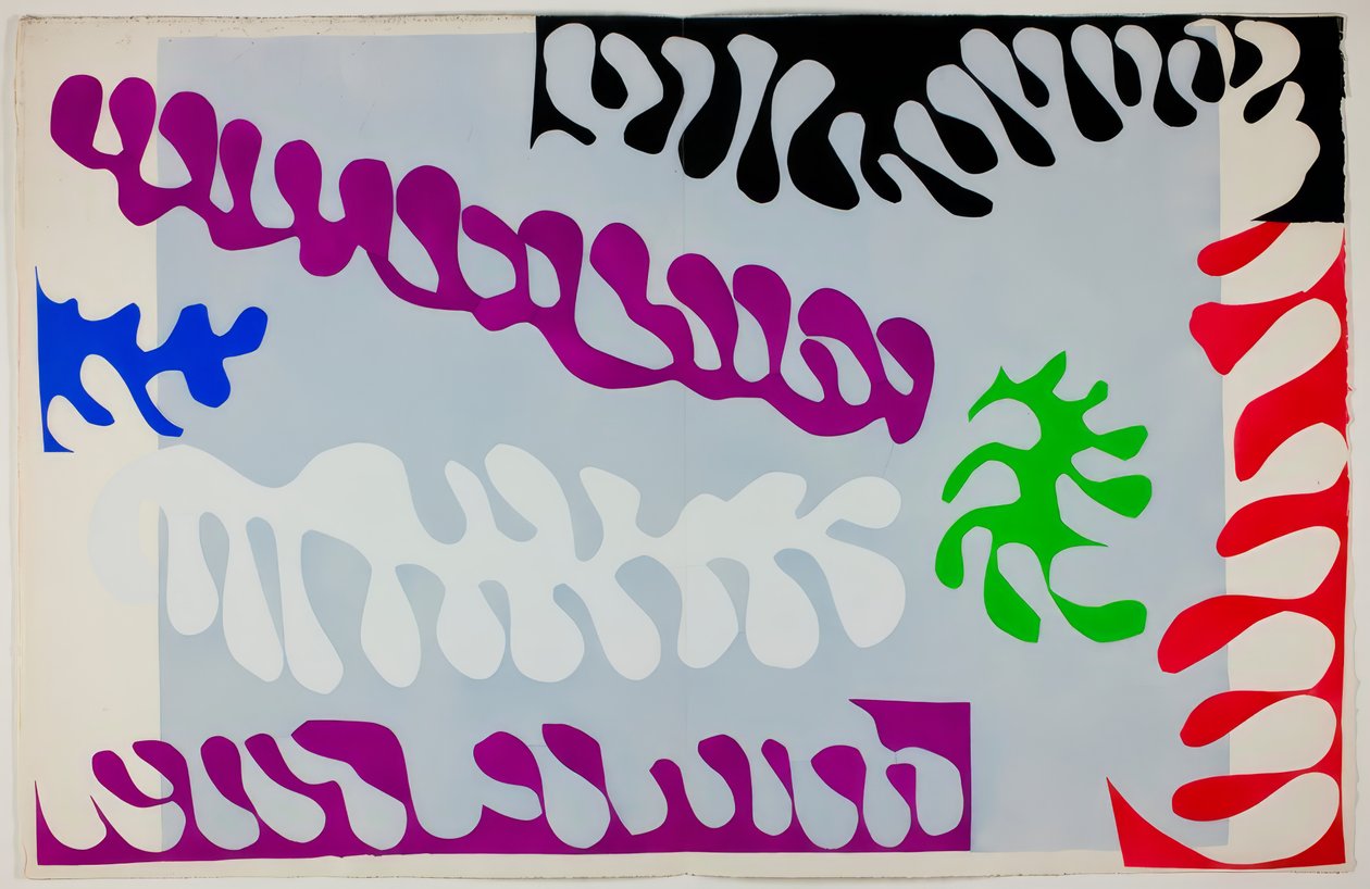 Lagoon, från Jazz av Henri Matisse
