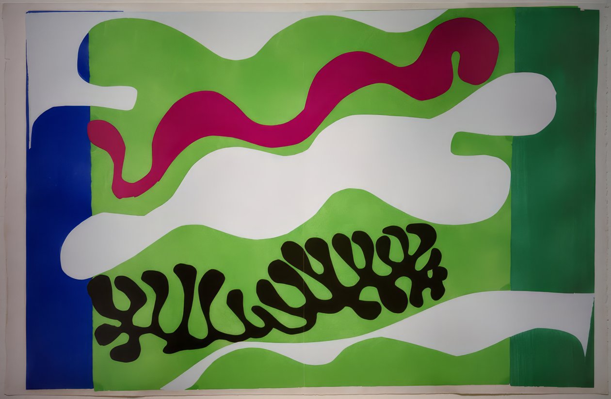Le Lagon II / Jazz av Henri Matisse