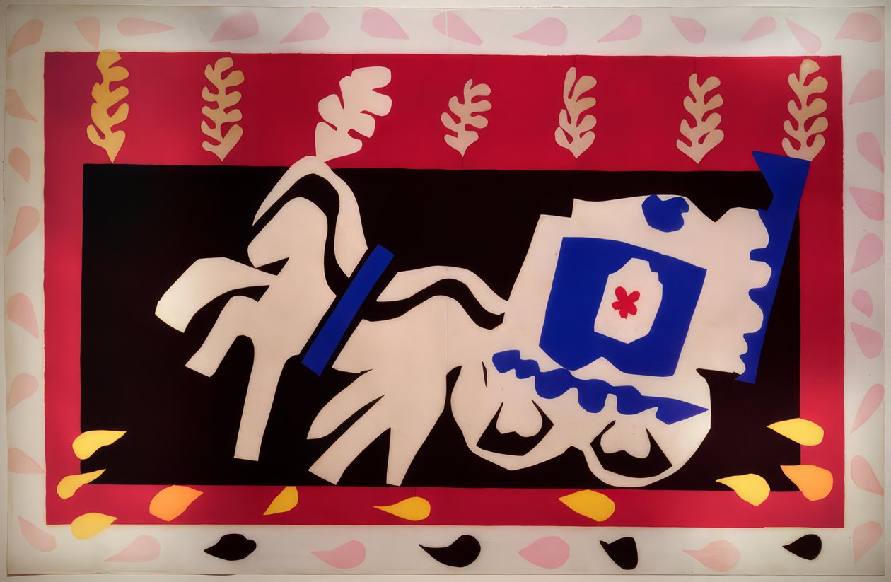 Pierrots begravning av Henri Matisse