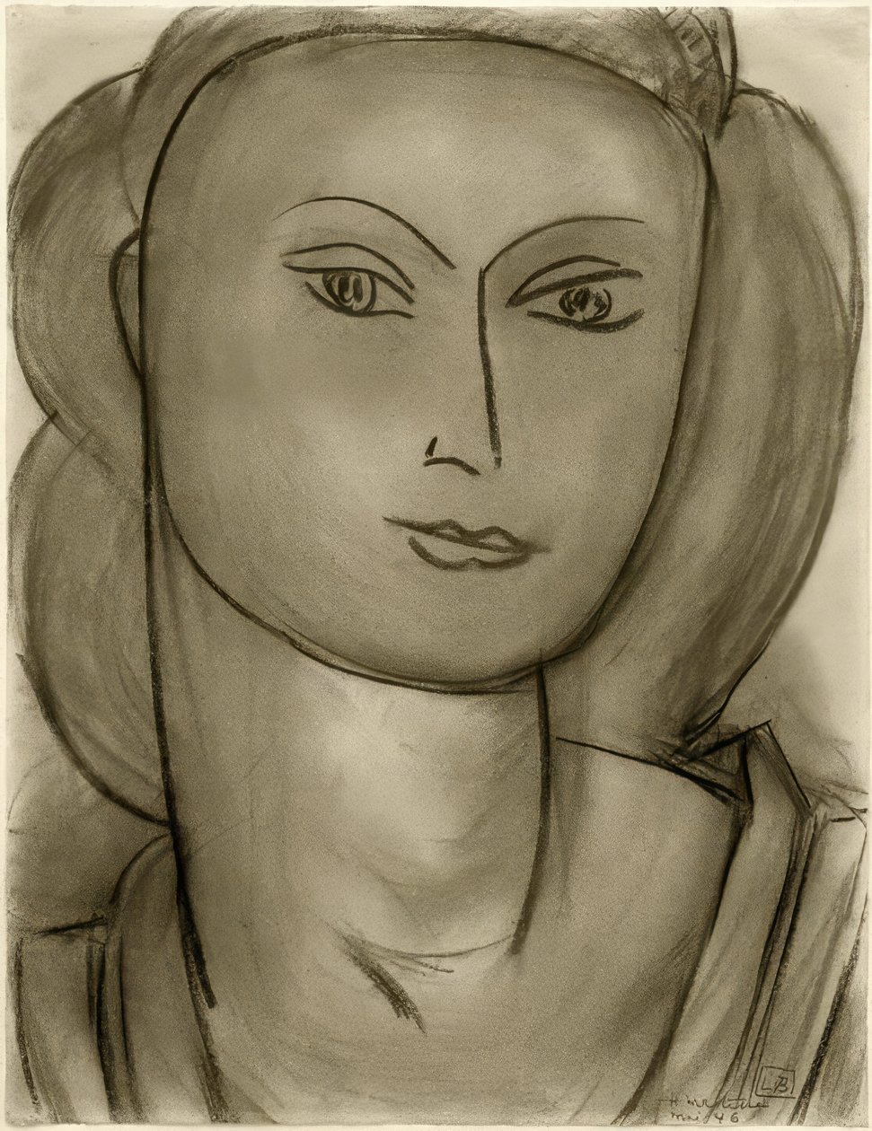Mrs L.B. (Lucienne Bernard) av Henri Matisse