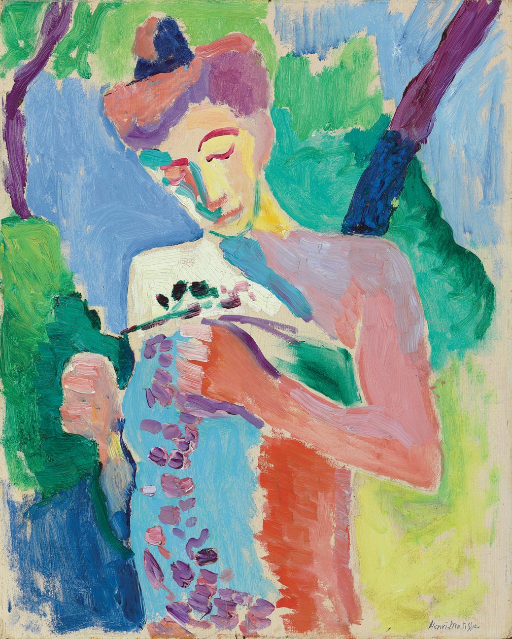 Blygsamhet (Den italienska) av Henri Matisse