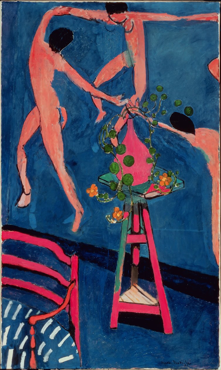 Nasturtium och "La Dance" II av Henri Matisse