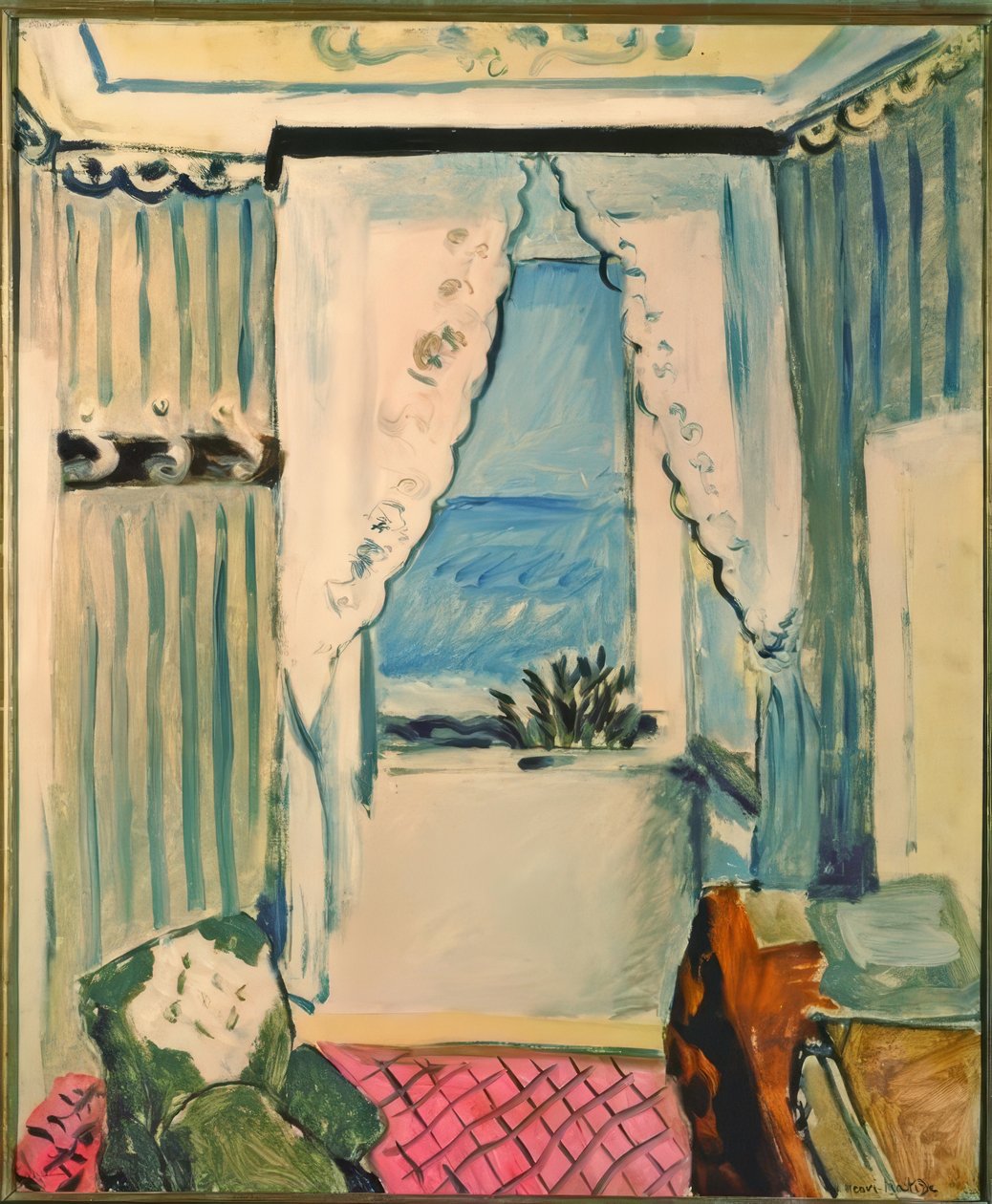 Fin interiör av Henri Matisse