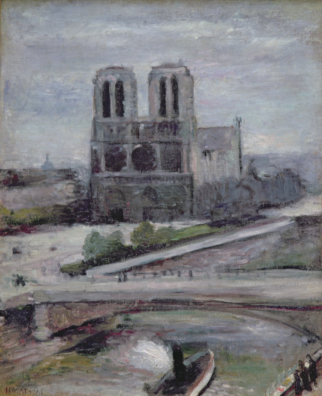 Notre Dame (olja på duk) av Henri Matisse