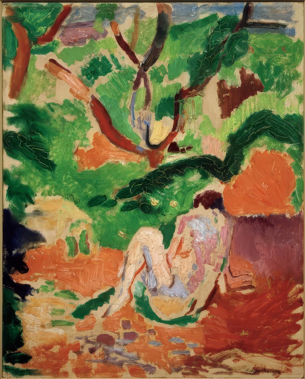 Naken i skogen av Henri Matisse