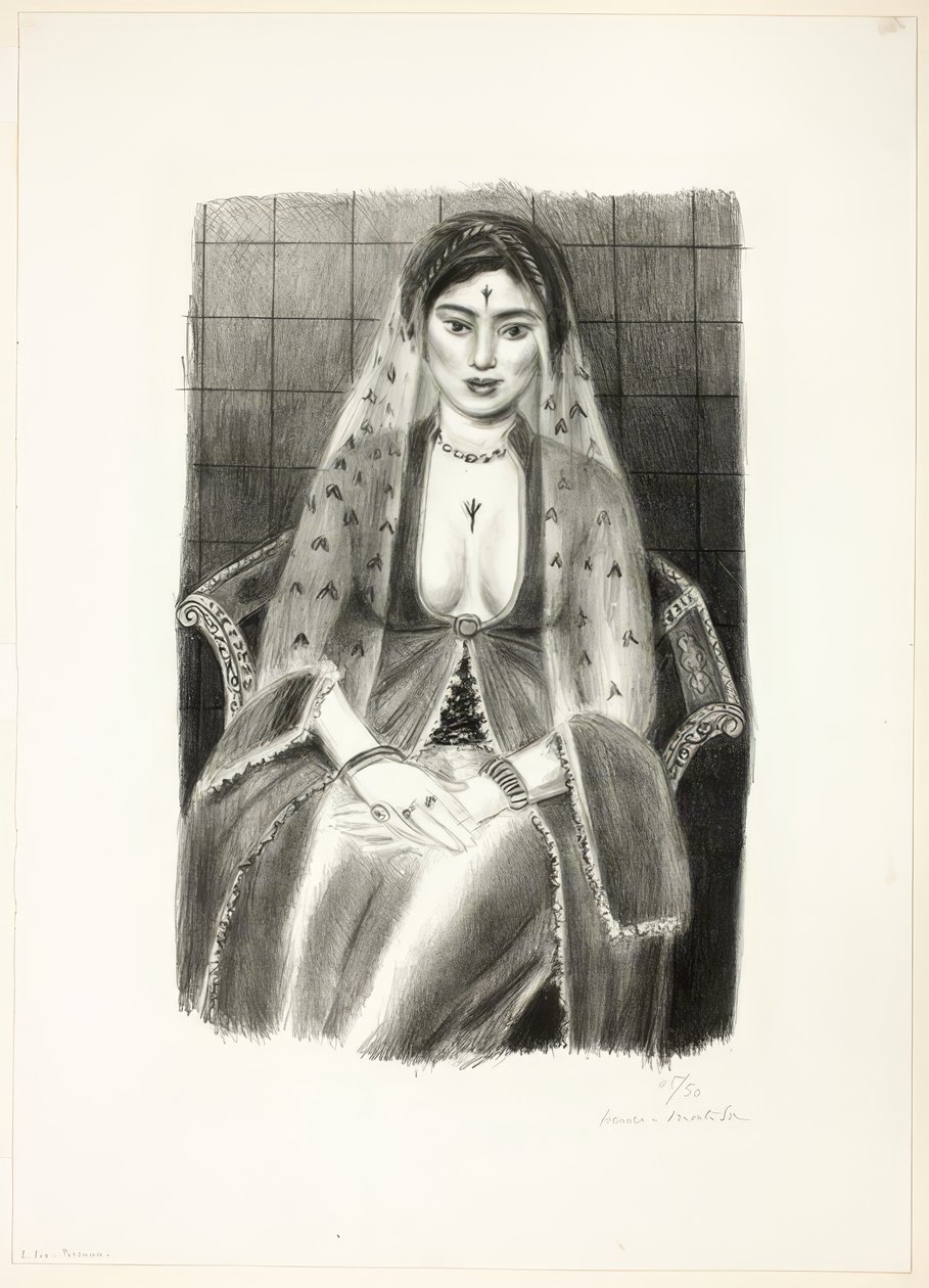 Persisk kvinna av Henri Matisse