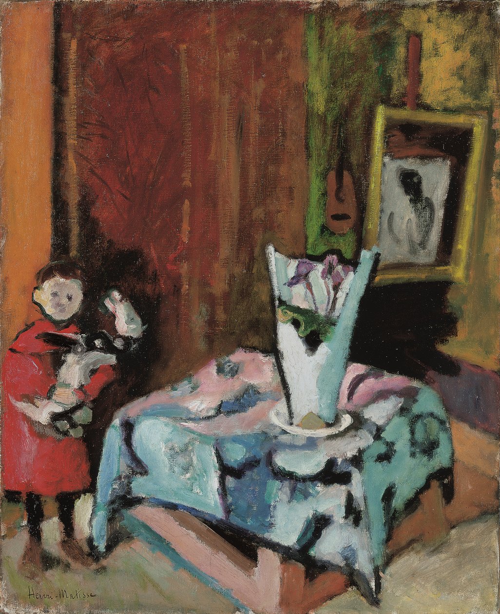 Sten på en trähäst av Henri Matisse