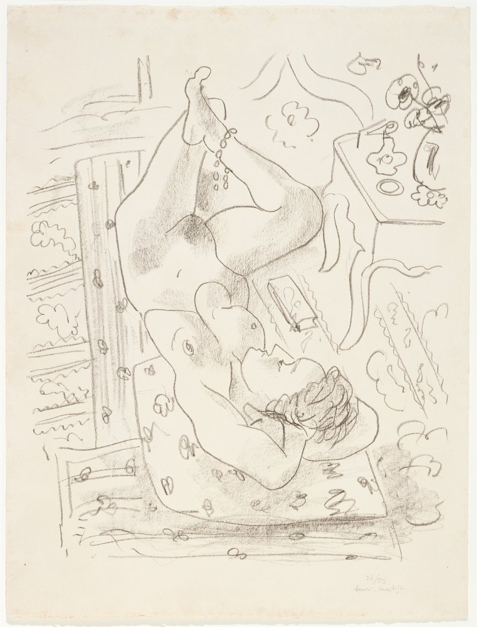 Liggande naken av Henri Matisse