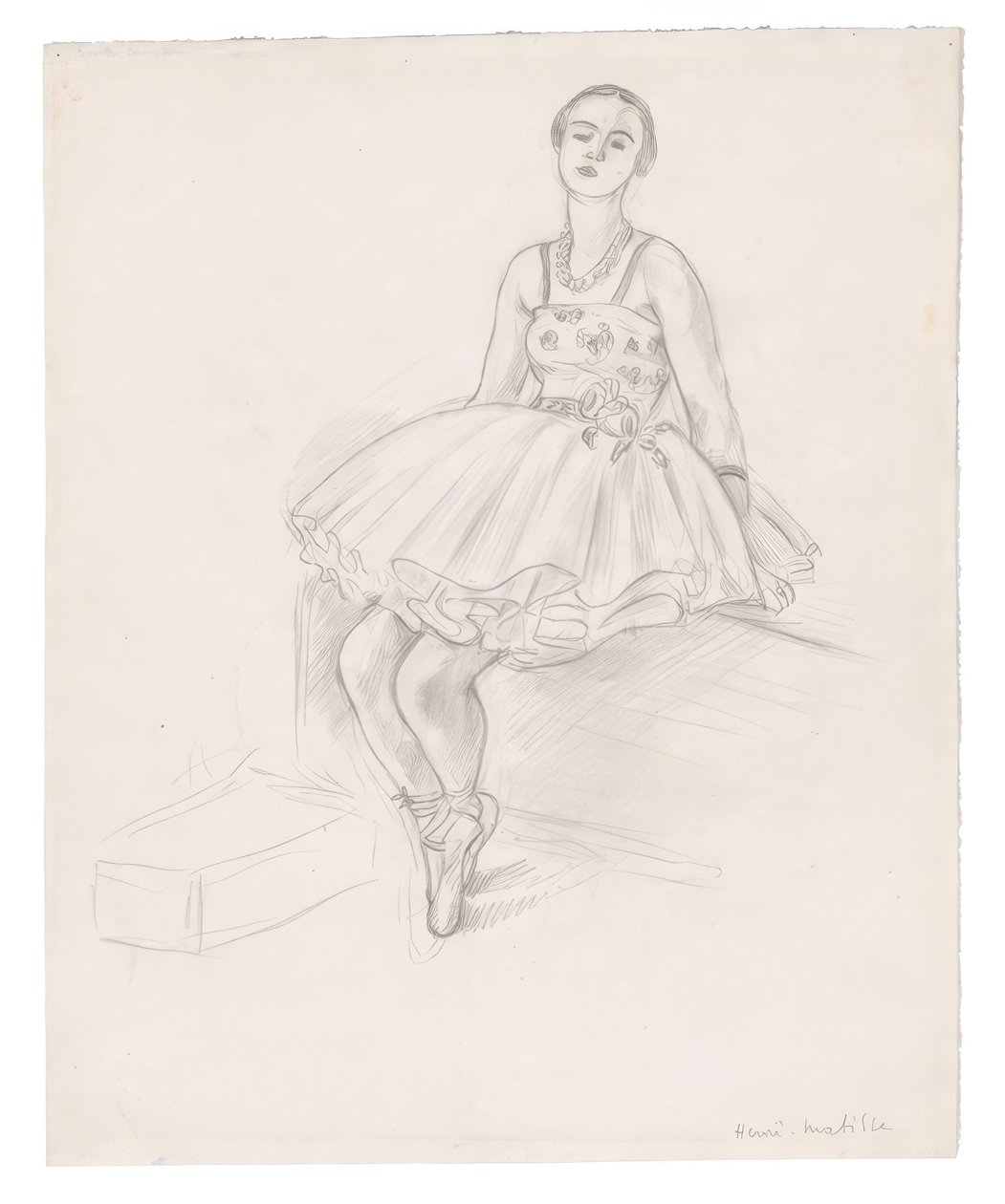 Sittande dansare av Henri Matisse