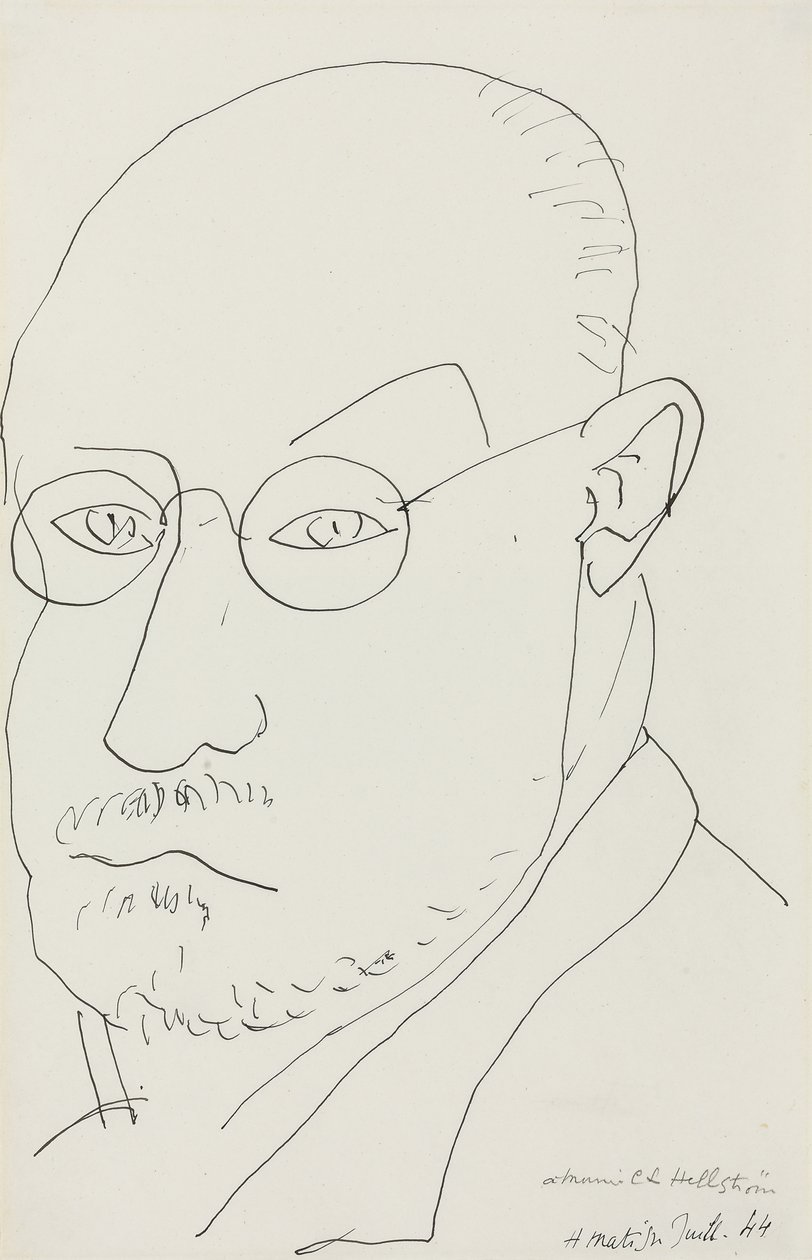 Självporträtt av Henri Matisse