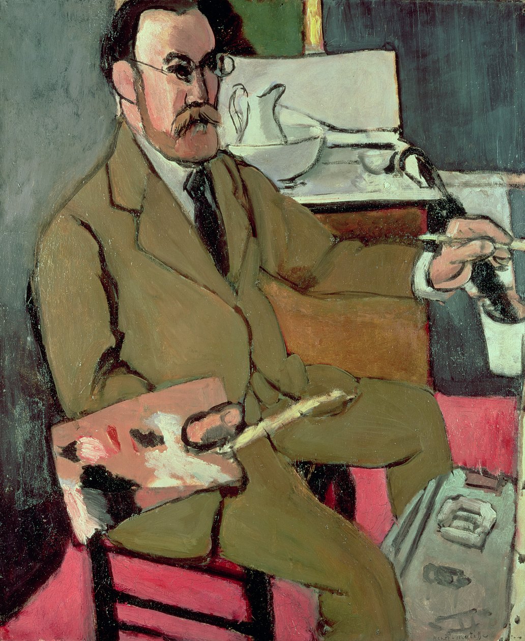 Självporträtt av Henri Matisse