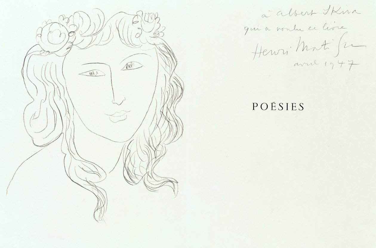Stephane Mallarme, Poesi av Henri Matisse