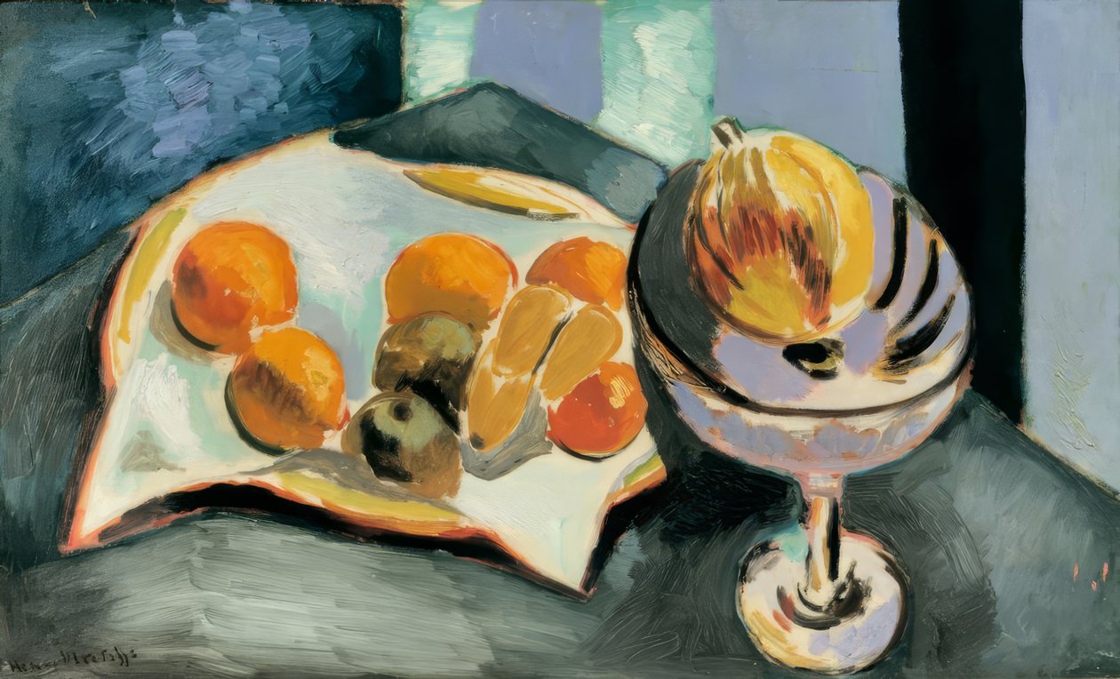 Stilleben med frukt av Henri Matisse