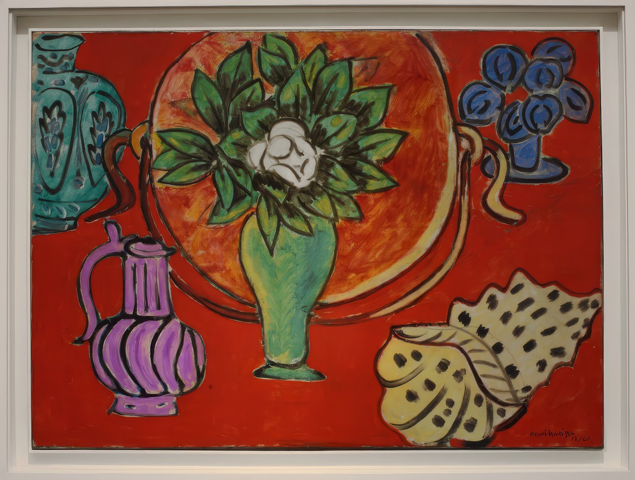 Stilleben med magnolior av Henri Matisse