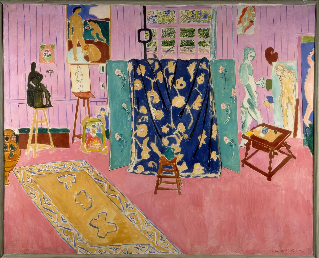 Konstnärens ateljé av Henri Matisse