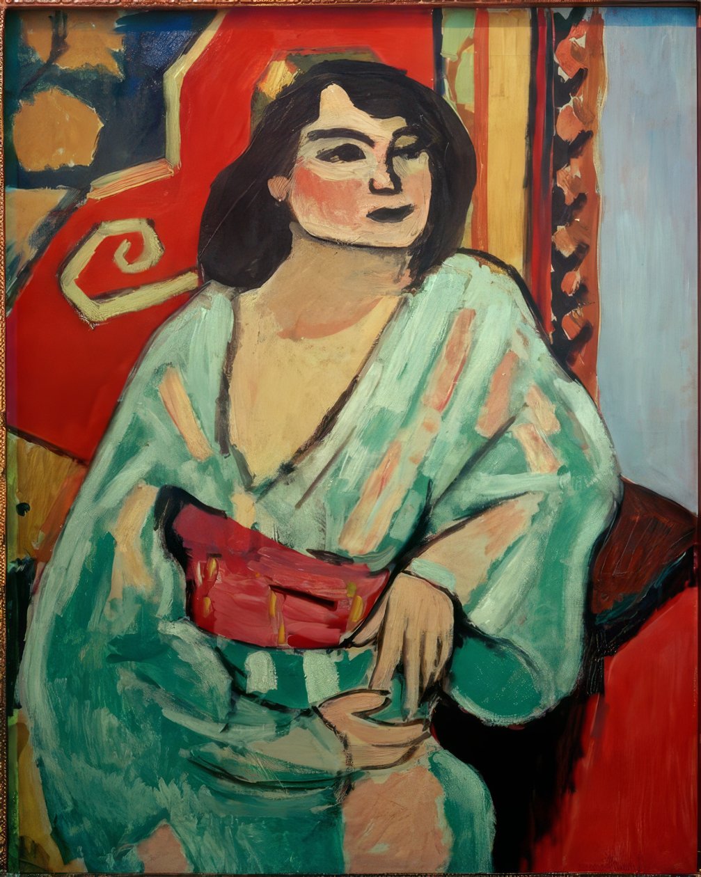 Den algeriska kvinnan av Henri Matisse